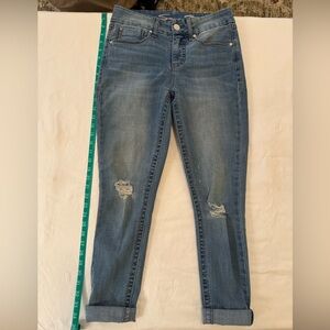 Seven 7 Classic Blue Distressed Women's Jeans Size 4